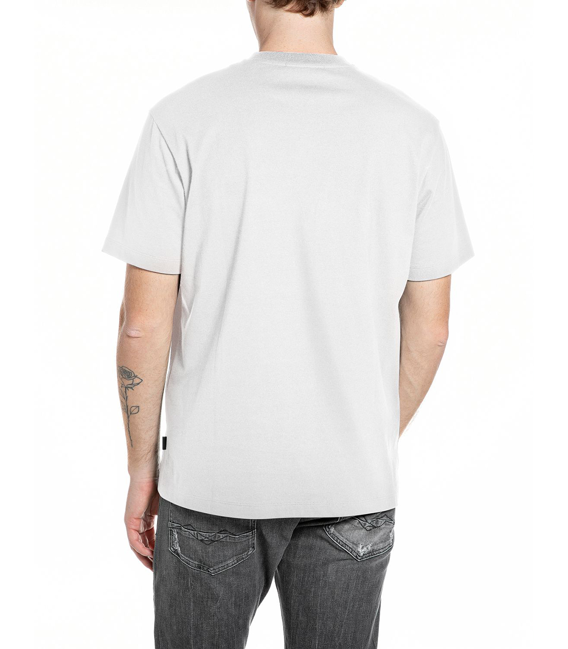 ベーシックジャージープリント Tシャツ 詳細画像 ホワイト 2